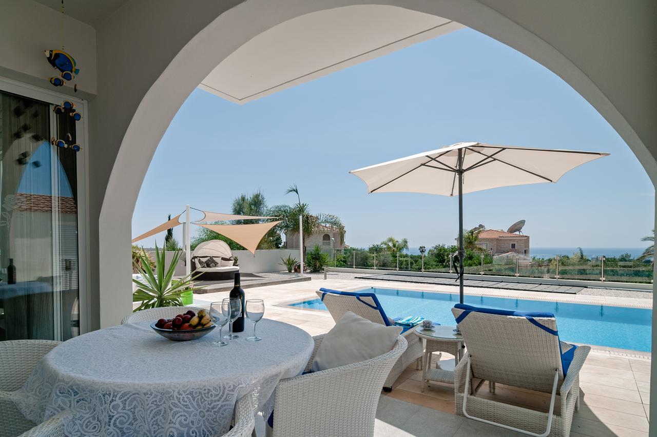 Villa Verdi: Luxury Villa With Private Pool Pegeia Exterior foto