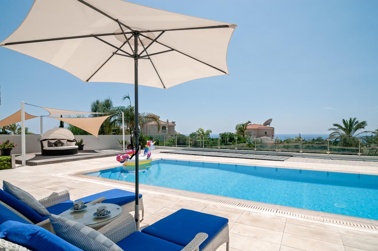 Villa Verdi: Luxury Villa With Private Pool Pegeia Exterior foto
