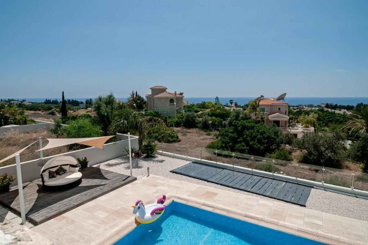 Villa Verdi: Luxury Villa With Private Pool Pegeia Exterior foto